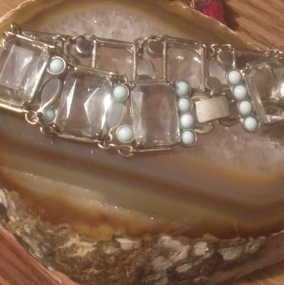 Vintage Chicklet Bracelet